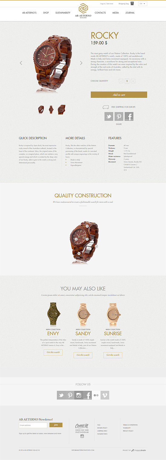 30個國外電商網(wǎng)站產(chǎn)品頁設(shè)計欣賞